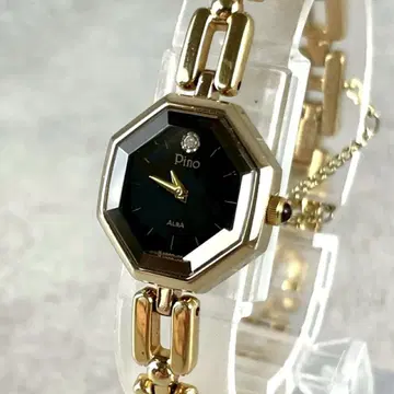새 배터리 교환 완료 세이코 PINO V400-5160 여성용 손목시계