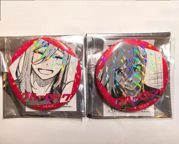 블루 록 홀로그램 캔뱃지 치기리 효마 원작 그림 웃는 얼굴 우는 얼굴