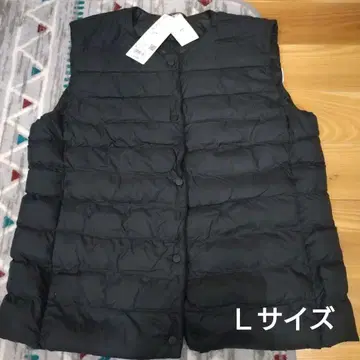 유니클로 퍼프 테크 컴팩트 베스트 블랙