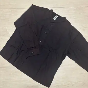 MHL. 다크 브라운 풀오버 셔츠 M 사이즈