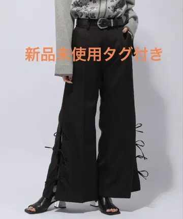 [ HARE ] 미사용 새상품 사이드 레이스업 팬츠