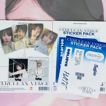 WENDY CERULEAN VERGE 3rd Mini Album
