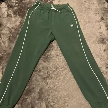 XLARGE 그린 사이드 라인 스웨트 팬츠 S