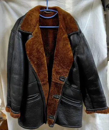 Douglas SHEARLING 시어링 가죽 코트 빈티지, 구제 의류