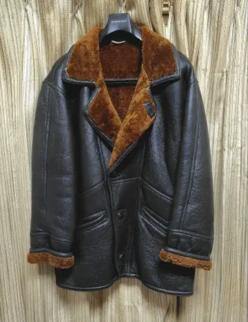 Douglas SHEARLING 시어링 가죽 코트 빈티지, 구제 의류