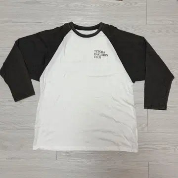 TETORA KAKUSHIN CLUB 구제풍 래글런 T셔츠 M