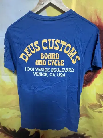 DEUS CUSTOMS T셔츠 XS 파랑