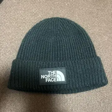 THE NORTH FACE 블랙 니트 모자