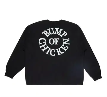 세일 BUMP OF CHICKEN 로고 니트 L 사이즈