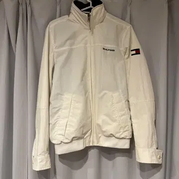 Tommy Hilfiger 화이트 나일론 자켓