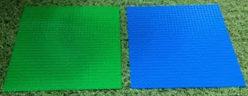 LEGO 정품 기초판 2개 (그린, 블루)