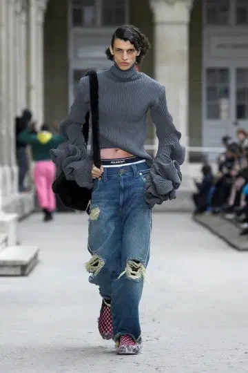 doublet 23-24AW x 1.5 RESIZED DENIM