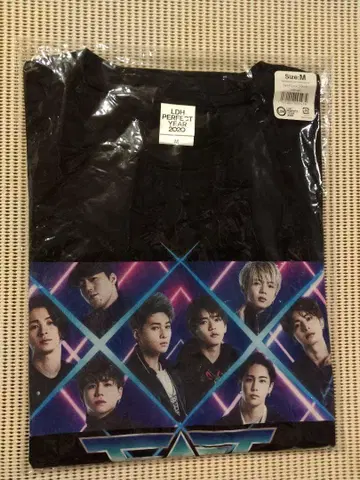 FANTASTICS LIVE TOUR 2020 사진 T셔츠 M 블랙