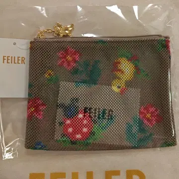 페일러 하이디 메쉬 파우치 베이지 미니