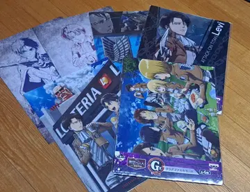 진격의 거인 클리어 파일 6장 세트