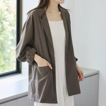 Kastane 디자인 오버 셔츠 자켓