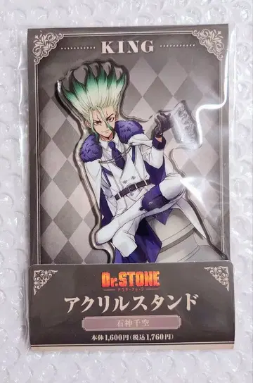 Dr.stone 훼미리마트 아크릴 스탠드 이시가미 센쿠