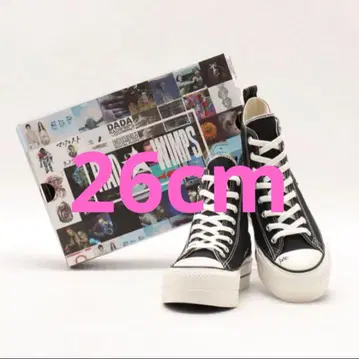 26cm 컨버스 x RADWIMPS 콜라보 스니커즈 올스타