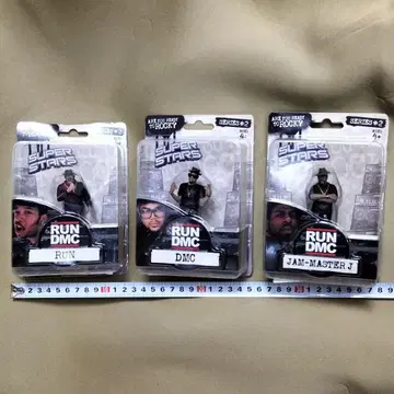 RUN DMC 슈퍼스타 피규어 3체 세트 upper deck