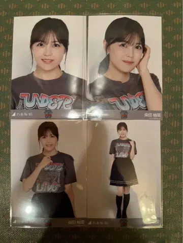 노기자카46 시바타 유나 언더 라이브 T셔츠 39thSG 브로마이드