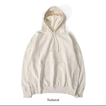 unfil vintage cotton fleece hoodie