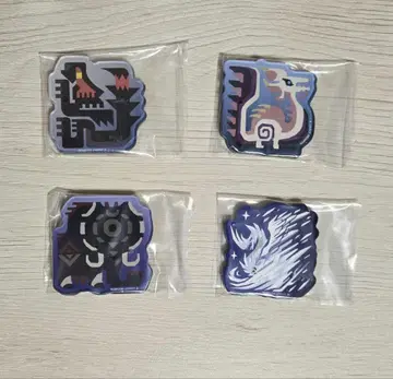 몬스터 헌터 마그넷 4개 세트