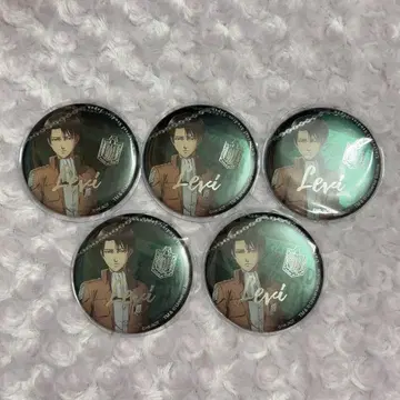 진격의 거인 리바이 병장 캔뱃지 USJ