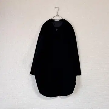 [ 새상품급 ] DETAILS 노카라 코트 블랙 F