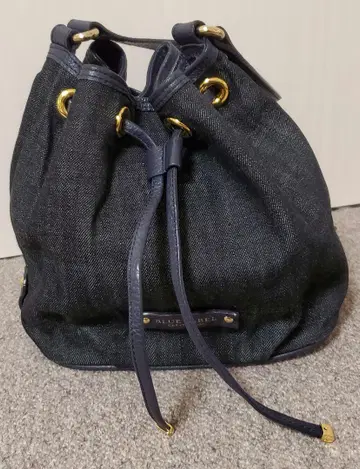 BLUE LABEL CRESTBRIDGE 2way 데님 버킷 백 복조리