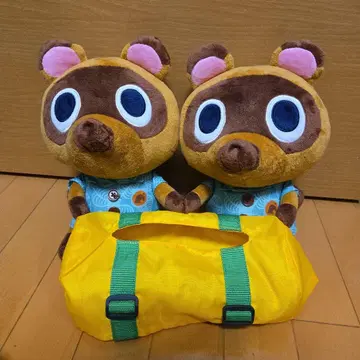 모여봐요 동물의 숲 제일복권 A상 밤돌이 너굴이 티슈 케이스