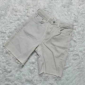 [ c6371 ] H&M 숏팬츠 컷오프 베이지
