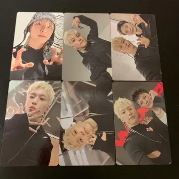 HOSHI WOOZI 호시 BEAM CD 봉입 6장 세트 트레이딩 카드