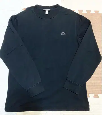 LACOSTE 블랙 긴팔 T셔츠