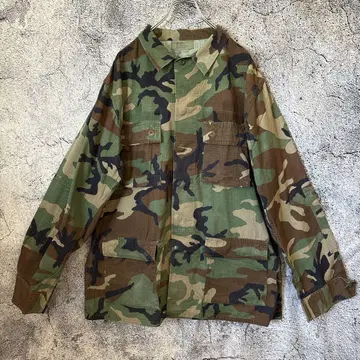 US Army 실물 BDU 자켓 우드랜드 카모플라쥬 L-X