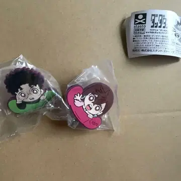 단단단 캐릭터 반장 코 헤어 클립 모모 오카룬 2개 세트
