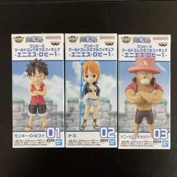 원피스 에니에스 로비 피규어 3체 세트