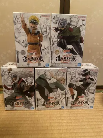 NARUTO 조형 인계대전 피규어 5점 나루토 지라이야 츠나데 리 카카시