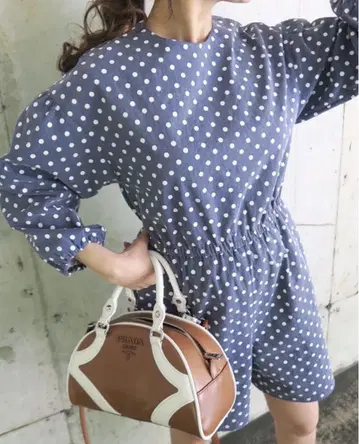 네이비 도트 올인원 / 린카블