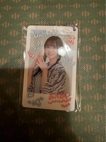 노기자카46 카나카와 사야 39thSG 언더 라이브 랜덤 카드 키링