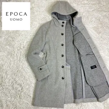 EPOCA UOMO 에포카 캐시미어 혼방 롱 코트 그레이 50 XL