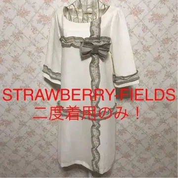 STRAWBERRY FIELDS/스트로베리 필드 7부 소매 원피스
