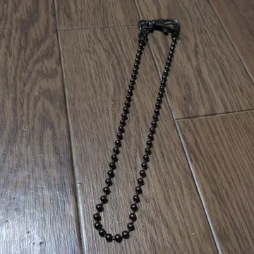 블랙 볼 체인 월렛 체인