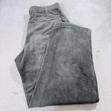 유니클로 코듀로이 팬츠 다크 그린 W73cm