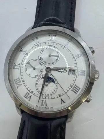 시계 ROTARY 로터리 크로노그래프 뒷면 투명 GS02377/01