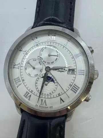 시계 ROTARY 로터리 크로노그래프 뒷면 투명 GS02377/01