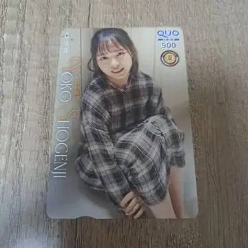 히나타자카46 쇼겐지 요코 쿼터 카드