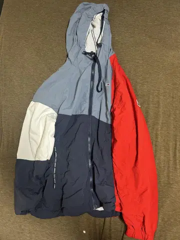 TOMMY JEANS 멀티 컬러 나일론 자켓 M