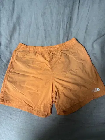 더 노스페이스 오렌지 숏팬츠