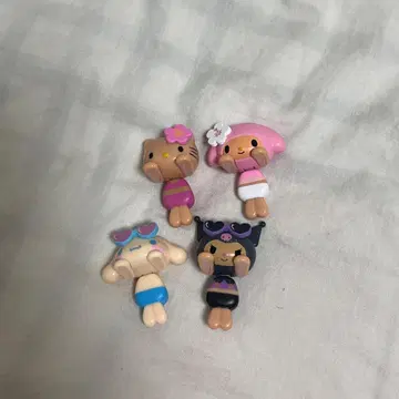 가챠 산리오 캐릭터즈 삐요코노루 마스코트 2 컴프 일광화상 키티