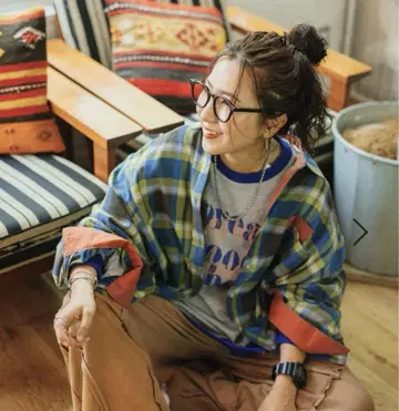 니코앤드 [be with M] 미사요 컬러풀 체크 셔츠
